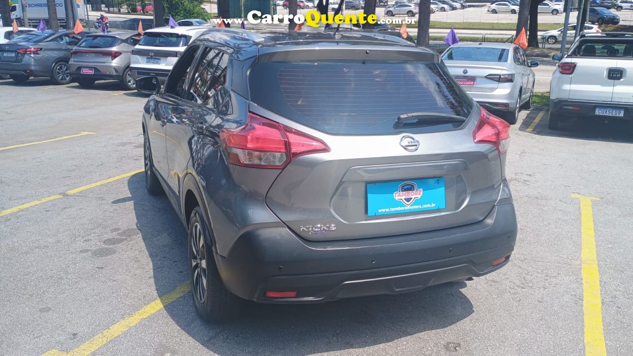 NISSAN   KICKS S DIRECT 1.6 16V FLEX 5P AUT.   CINZA 2020 1.6 FLEX - Loja