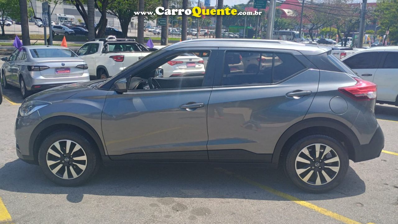 NISSAN   KICKS S DIRECT 1.6 16V FLEX 5P AUT.   CINZA 2020 1.6 FLEX - Loja