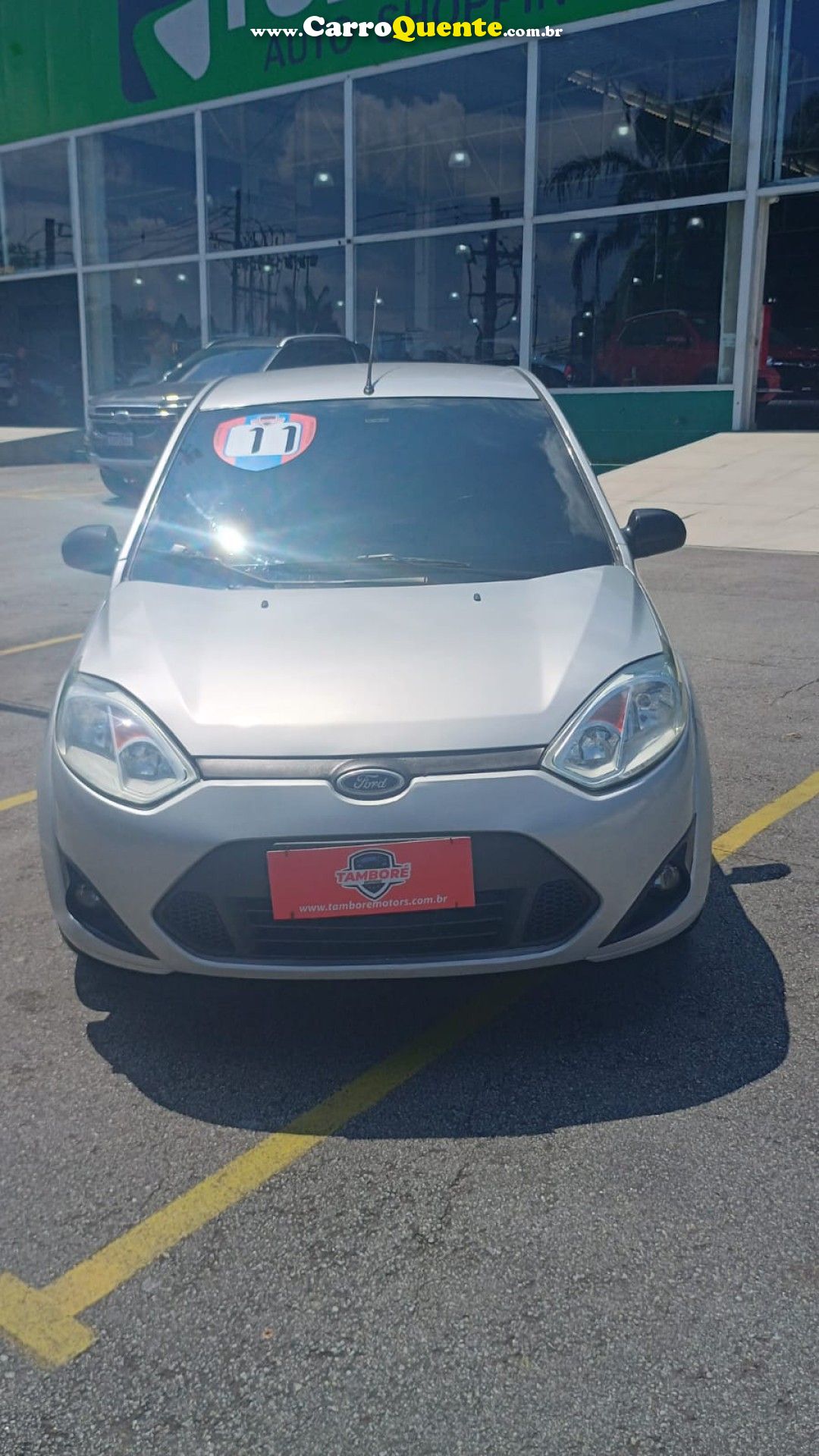 FORD   FIESTA 1.0 8V FLEXCLASS 1.0 8V FLEX 5P   PRATA 2011 1.0 FLEX - Loja