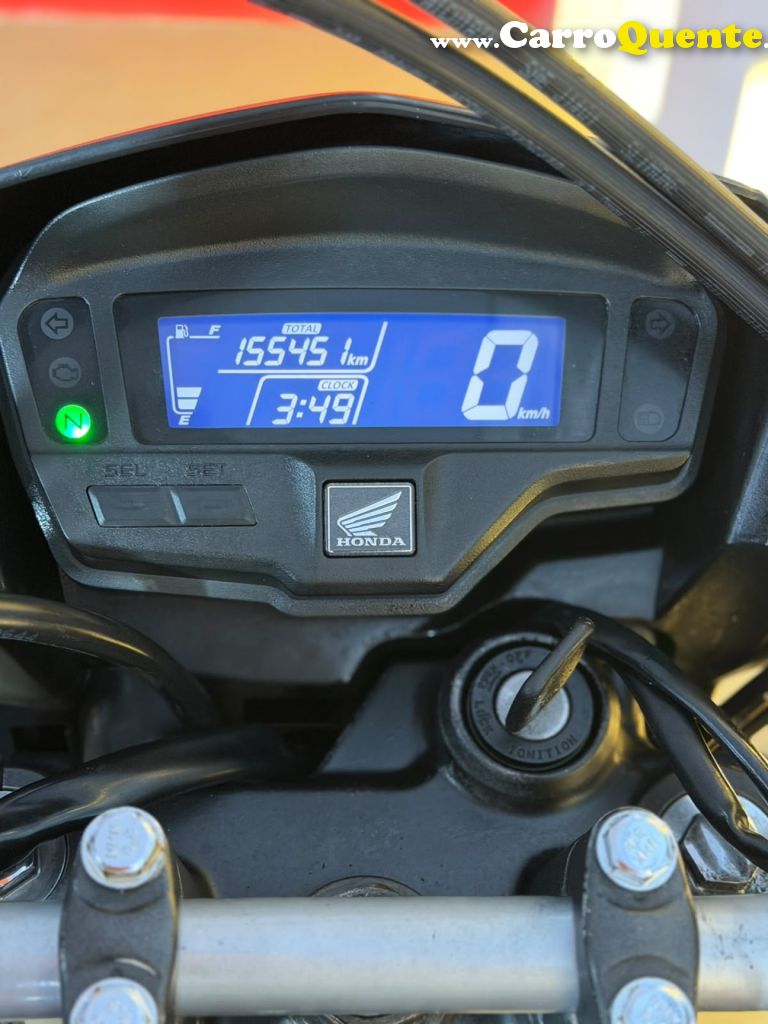 HONDA   NXR 160 BROS ESDD FLEXONE   VERMELHO 2019 160 GASOLINA - Loja
