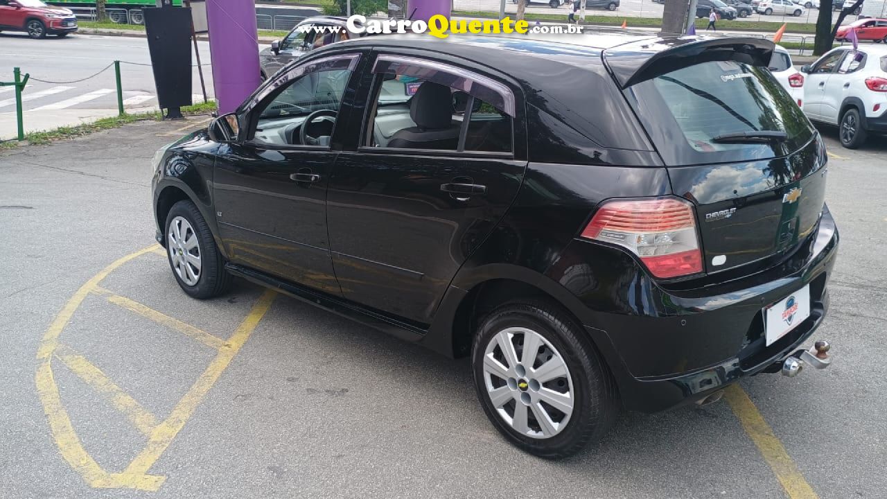 CHEVROLET   AGILE LT 1.4 MPFI 8V FLEXPOWER 5P   PRETO 2011 1.4 FLEX - Loja