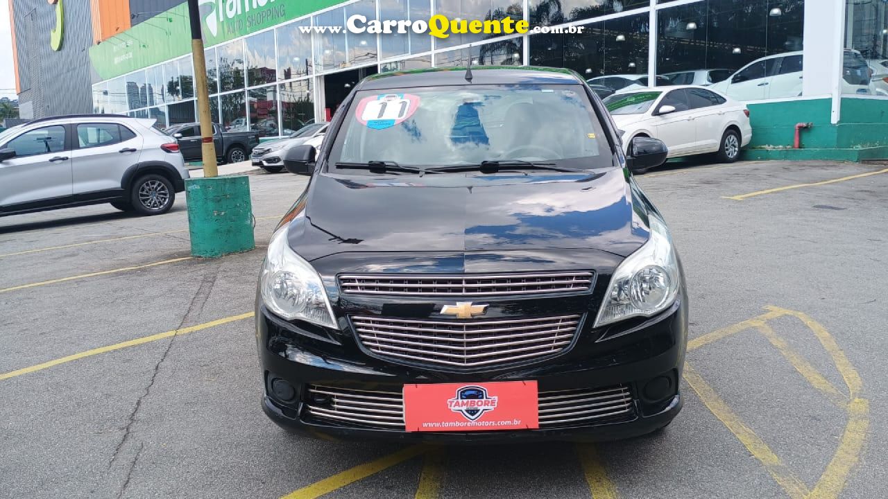 CHEVROLET   AGILE LT 1.4 MPFI 8V FLEXPOWER 5P   PRETO 2011 1.4 FLEX - Loja