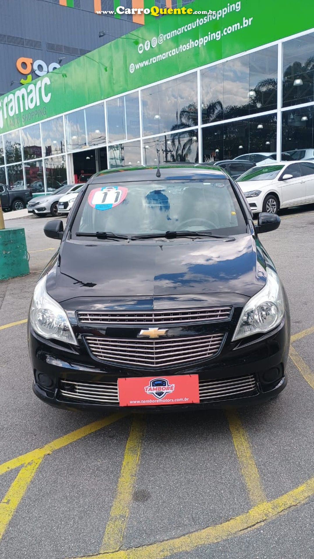 CHEVROLET   AGILE LT 1.4 MPFI 8V FLEXPOWER 5P   PRETO 2011 1.4 FLEX - Loja