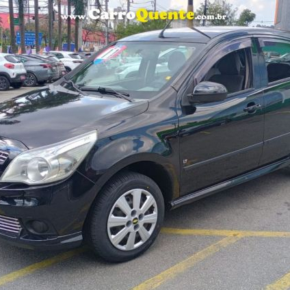 CHEVROLET   AGILE LT 1.4 MPFI 8V FLEXPOWER 5P   PRETO 2011 1.4 FLEX