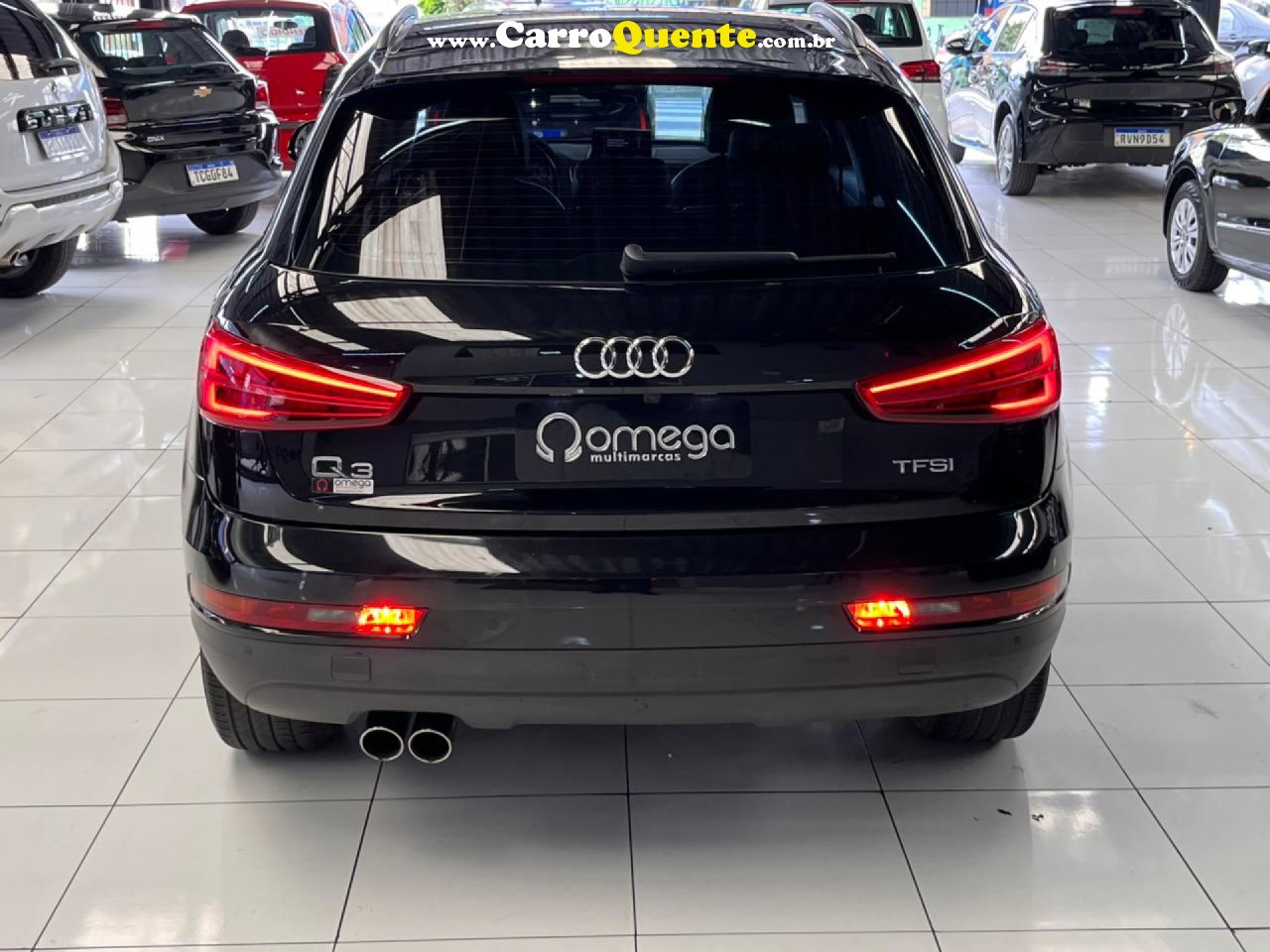 AUDI   Q3 1.4 TFSITFSI FLEX S-TRONIC 5P   PRETO 2017 1.4 GASOLINA - Loja