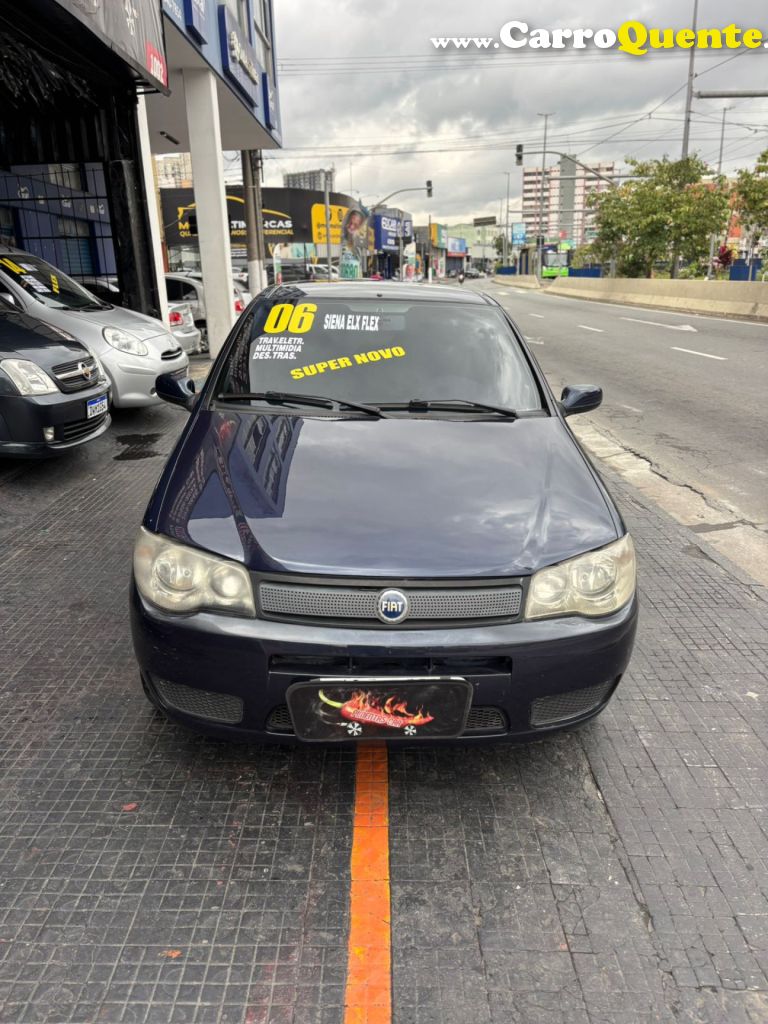 FIAT   SIENA ELX 1.0 MPI FIREFIRE FLEX 8V 4P   AZUL 2006 1.0 FLEX - Loja
