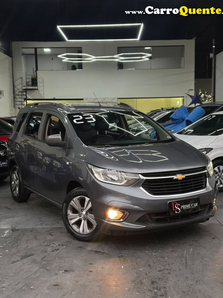 CHEVROLET   SPIN PREMIER 1.8 8V ECONO.FLEX 5P AUT.   CINZA 2023 1.8 FLEX - Loja