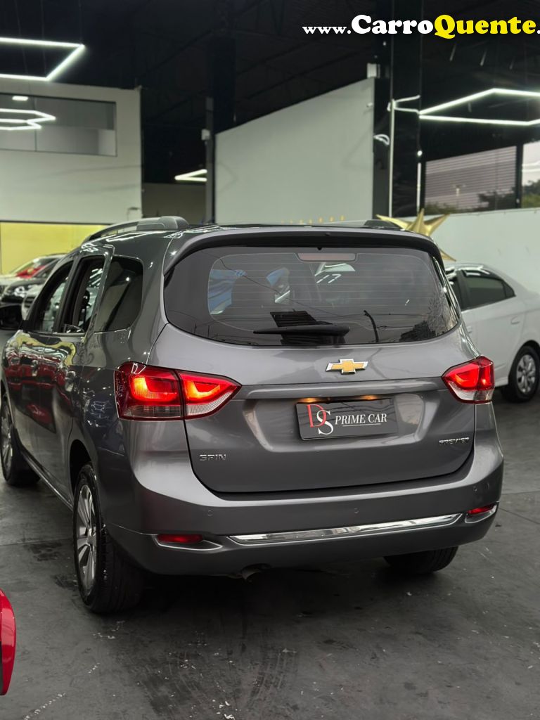 CHEVROLET   SPIN PREMIER 1.8 8V ECONO.FLEX 5P AUT.   CINZA 2023 1.8 FLEX - Loja