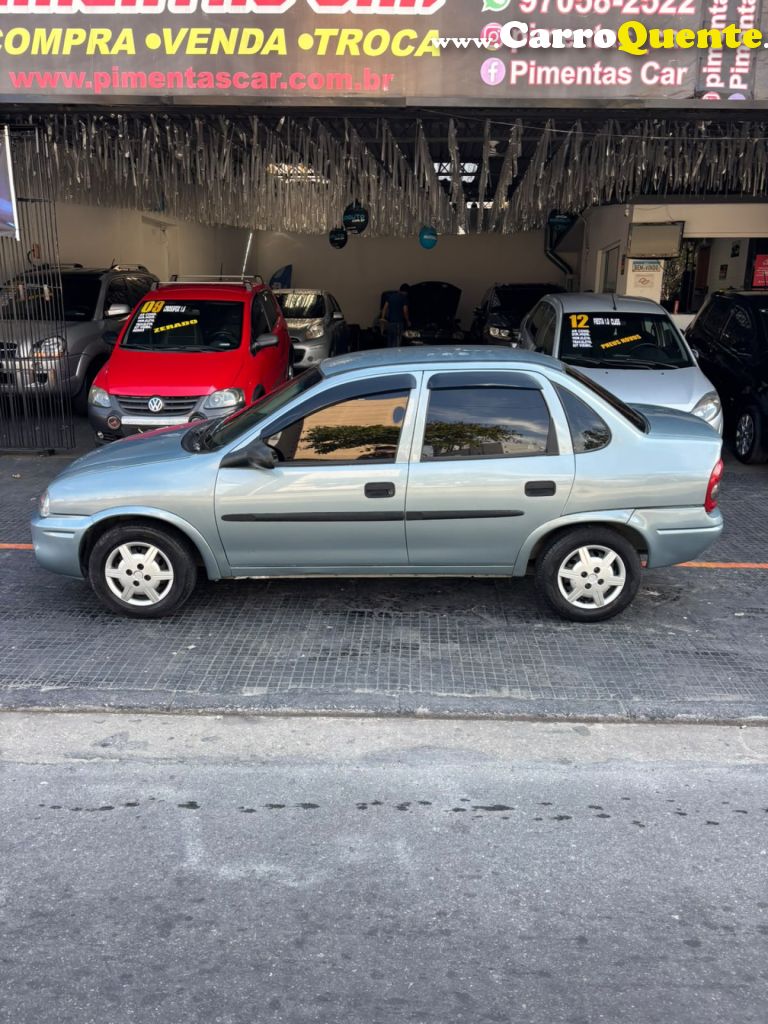 CHEVROLET   CORSA SED CLASSIC SUPER 1.6 MPFI VHC 8V   CINZA 2003 1.6 GASOLINA - Loja