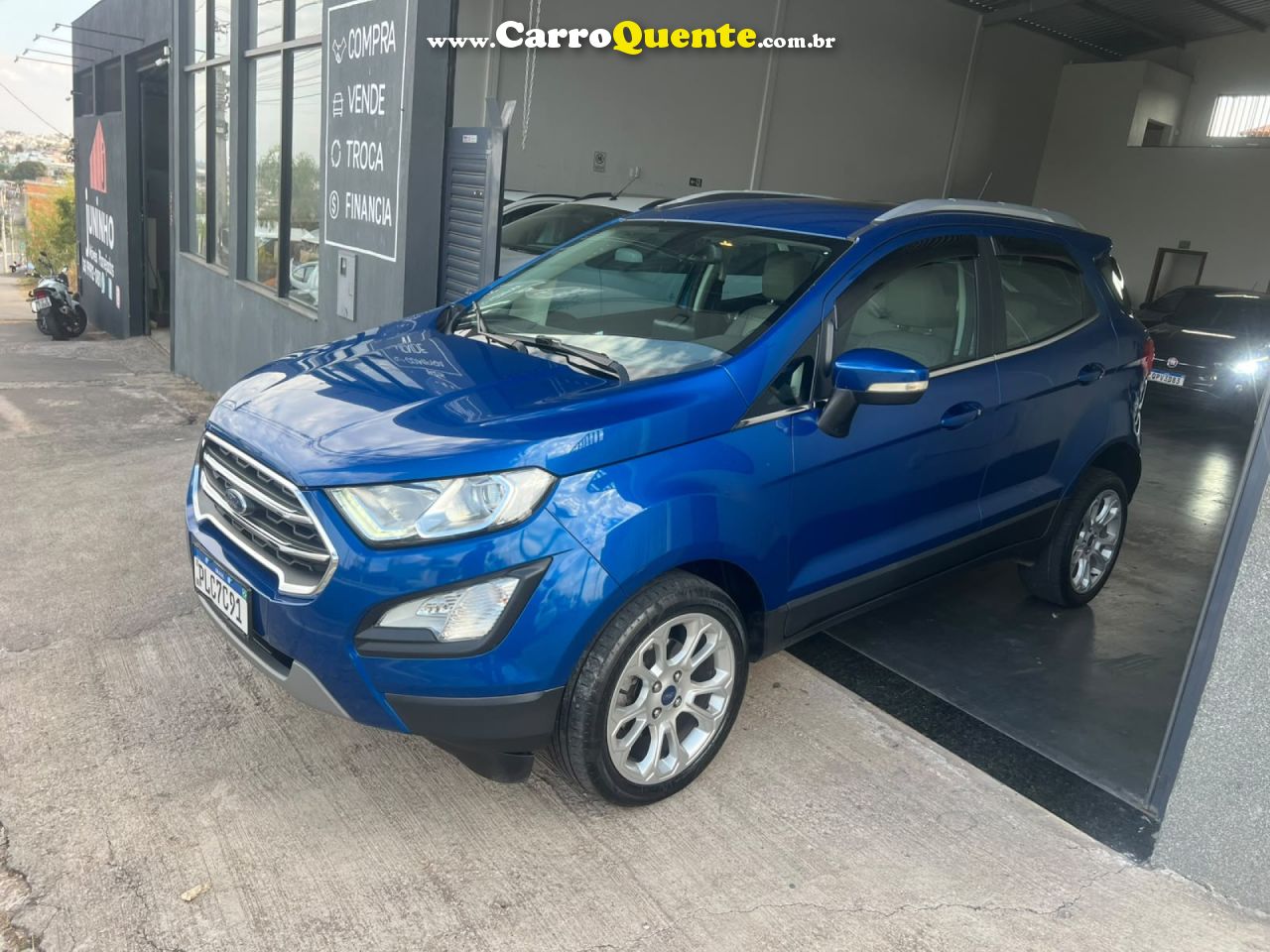 FORD   ECOSPORT SE 2.0 16V FLEX 5P AUT.   AZUL 2019 2.0 FLEX - Loja