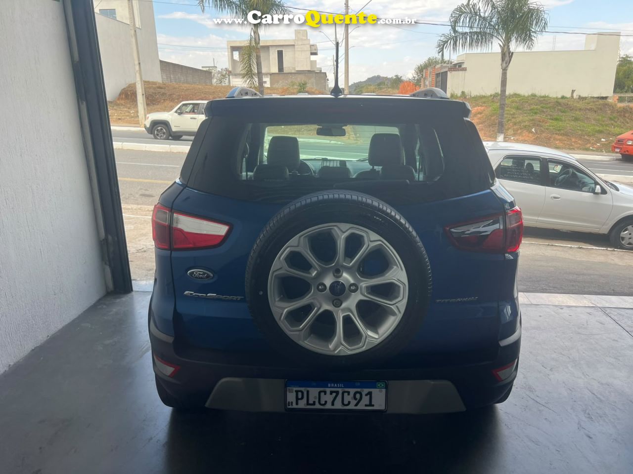 FORD   ECOSPORT SE 2.0 16V FLEX 5P AUT.   AZUL 2019 2.0 FLEX - Loja