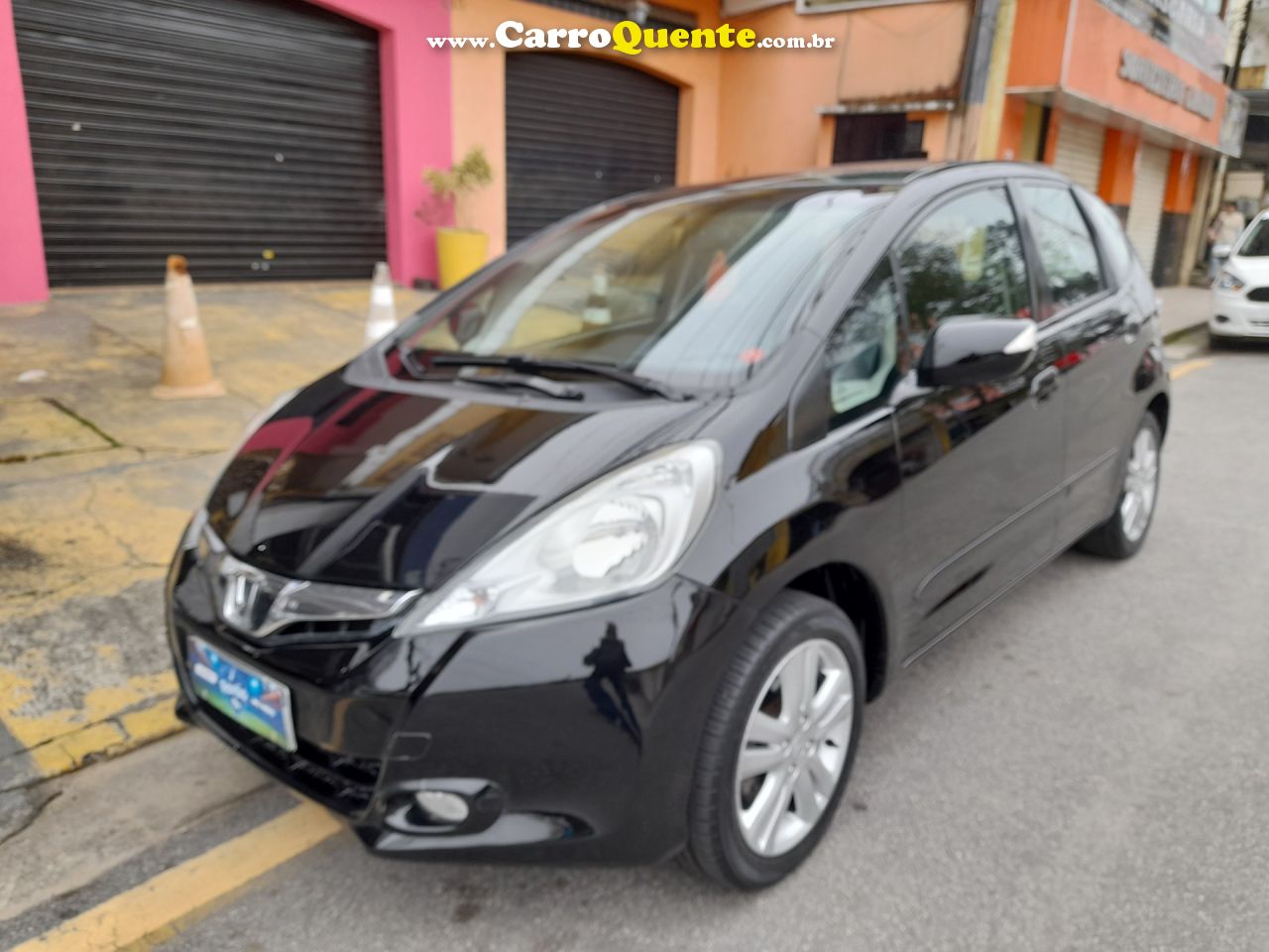 HONDA   FIT EX    PRETO 2013 1.5 FLEX - Loja