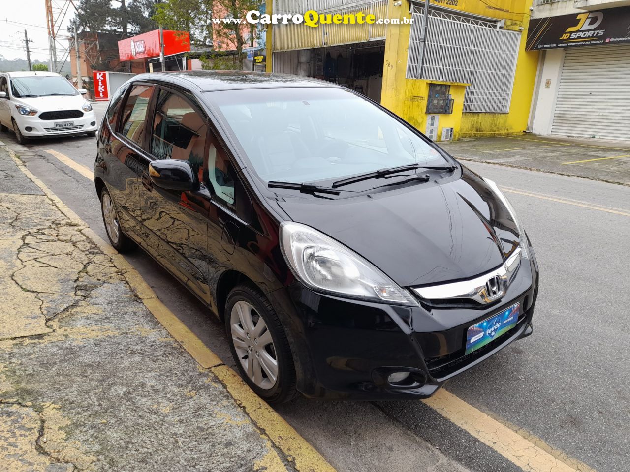 HONDA   FIT EX    PRETO 2013 1.5 FLEX - Loja