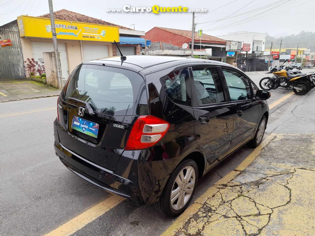 HONDA   FIT EX    PRETO 2013 1.5 FLEX - Loja