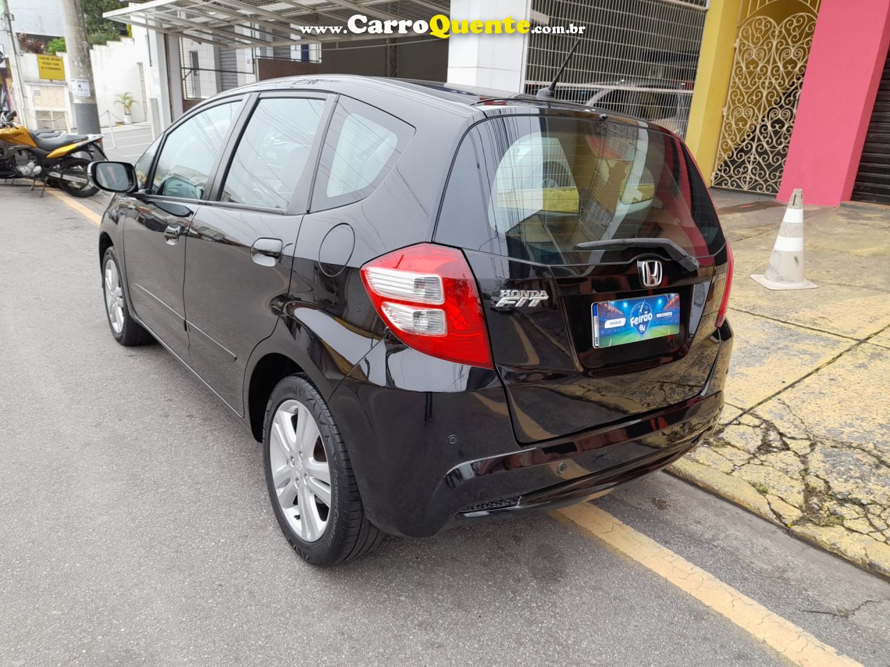 HONDA   FIT EX    PRETO 2013 1.5 FLEX - Loja