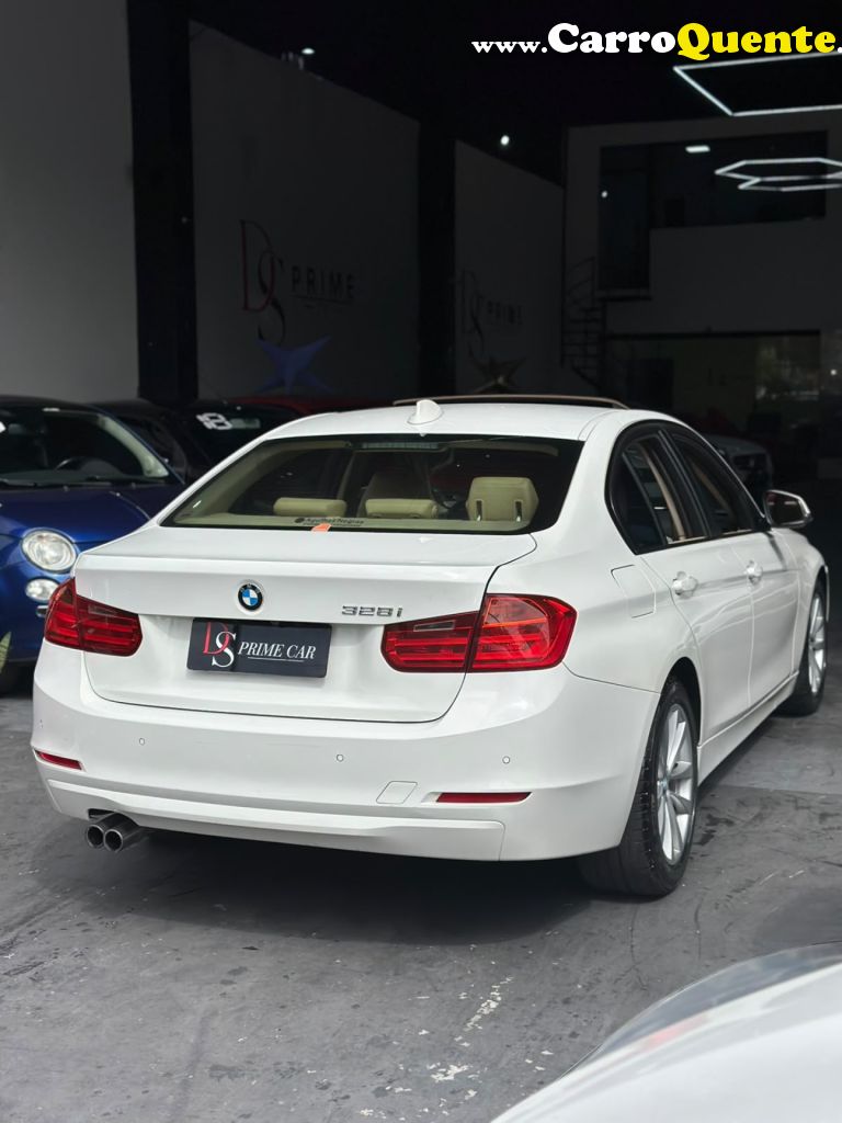 BMW   328IA 2.0 TB2.0 TB FLEX 16V 4P   BRANCO 2014 2.0 FLEX - Loja