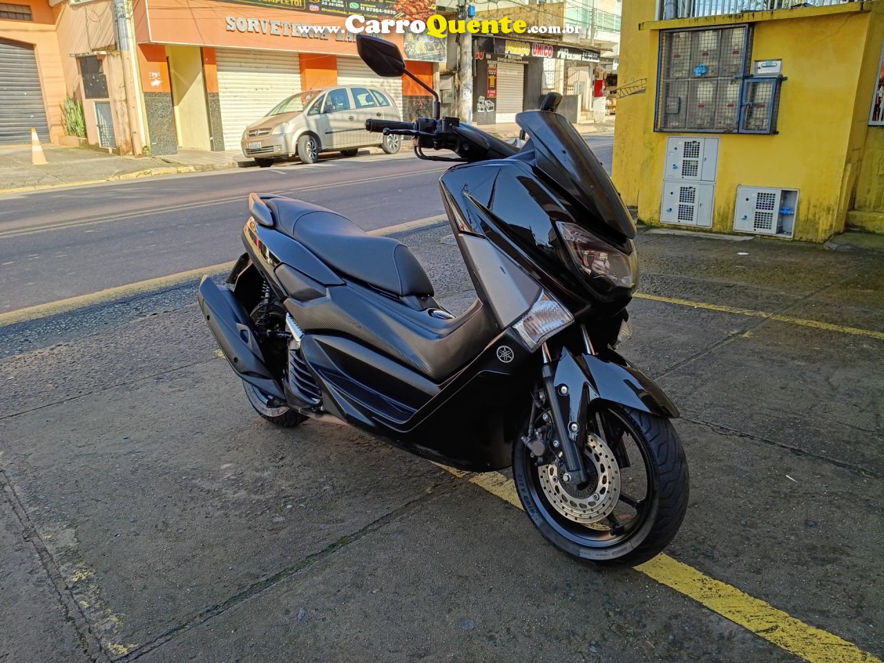 YAMAHA    NMAX   PRETO 2018 160 GASOLINA - Loja