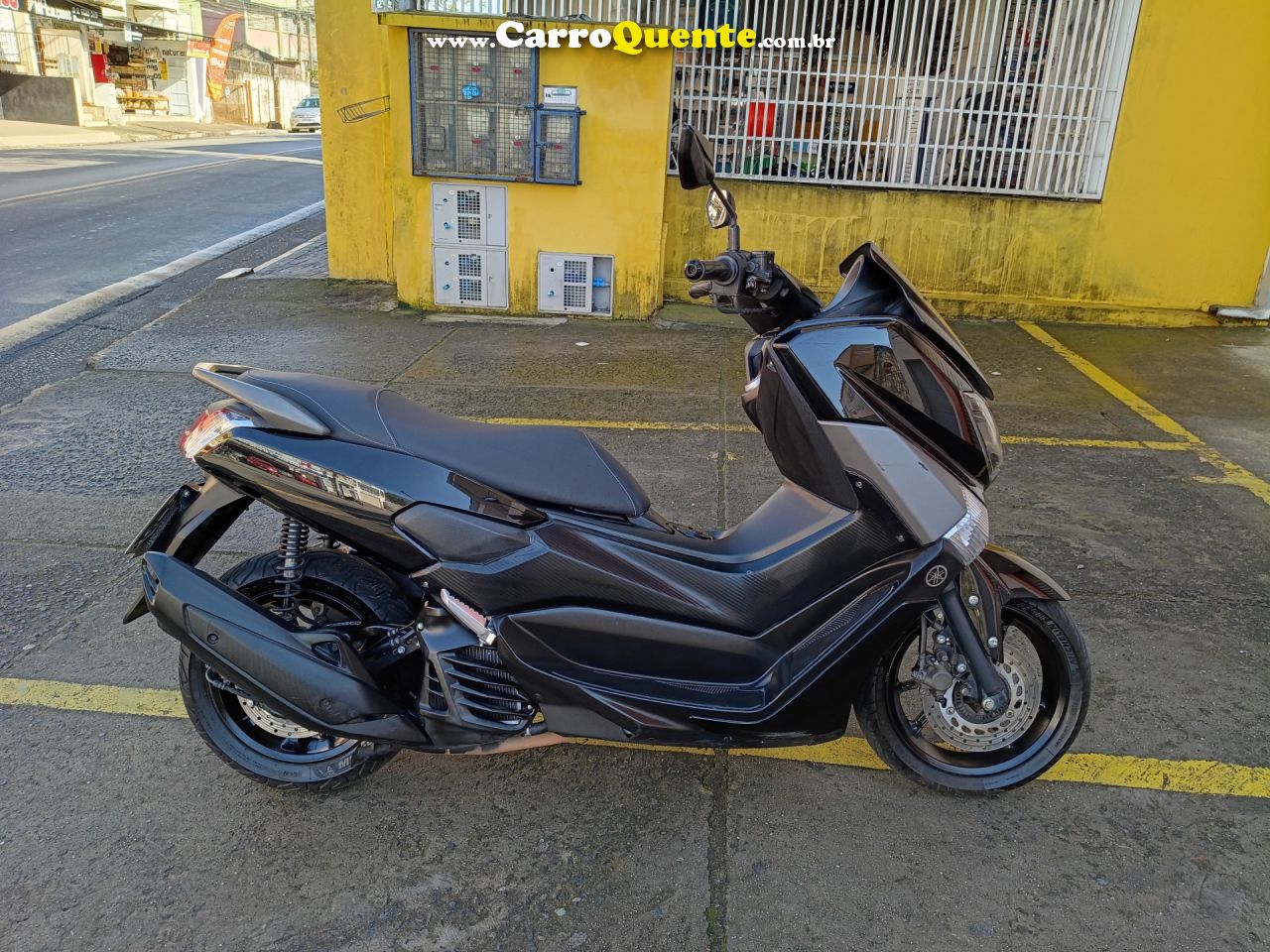 YAMAHA    NMAX   PRETO 2018 160 GASOLINA - Loja