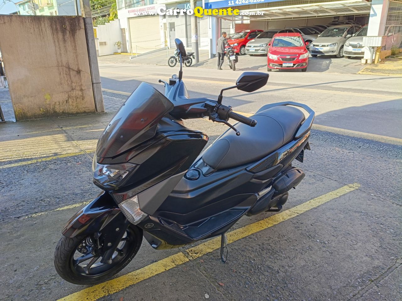 YAMAHA    NMAX   PRETO 2018 160 GASOLINA - Loja