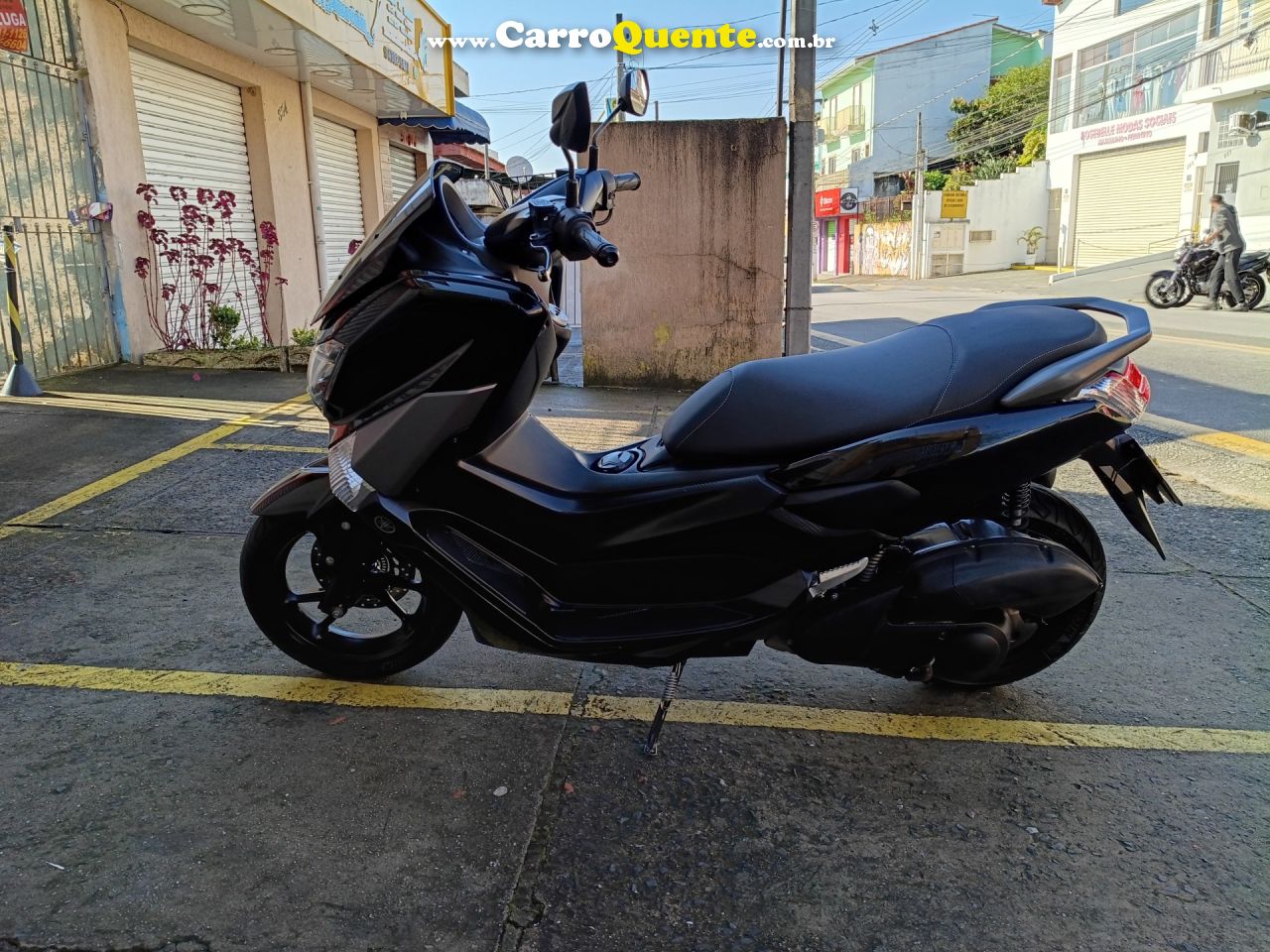 YAMAHA    NMAX   PRETO 2018 160 GASOLINA - Loja