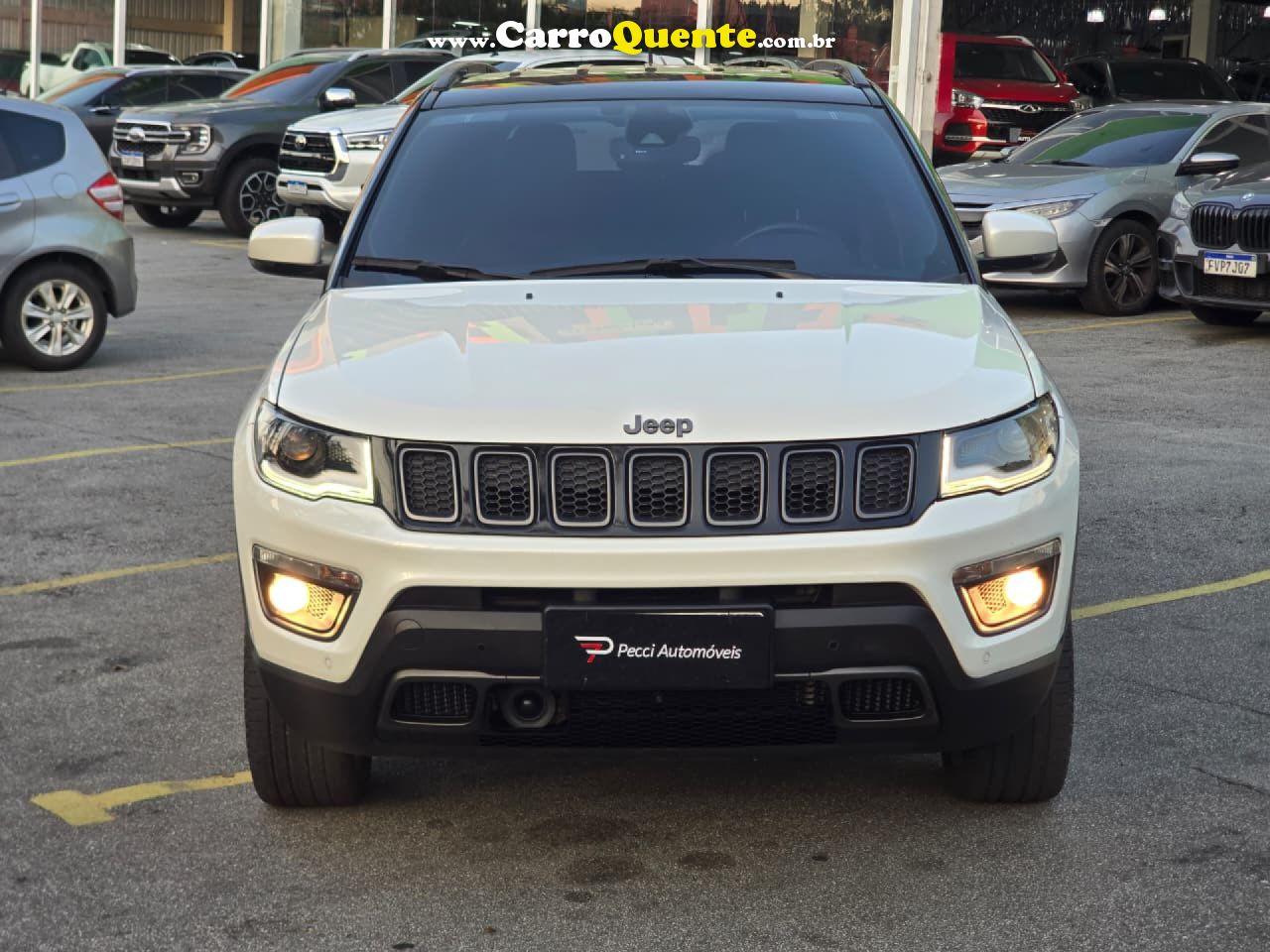 JEEP   COMPASS S 2.0 4X4 TB 16V DIESEL AUT.   BRANCO 2019 2.0 DIESEL - Loja