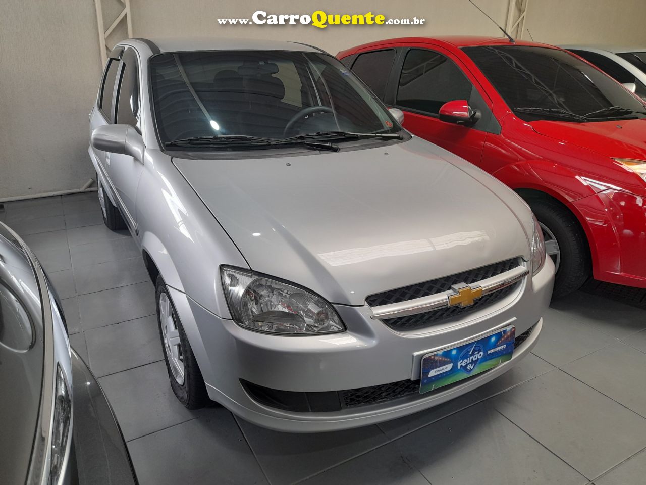 CHEVROLET   CLASSIC LS   PRATA 2015 1.0 FLEX - Loja