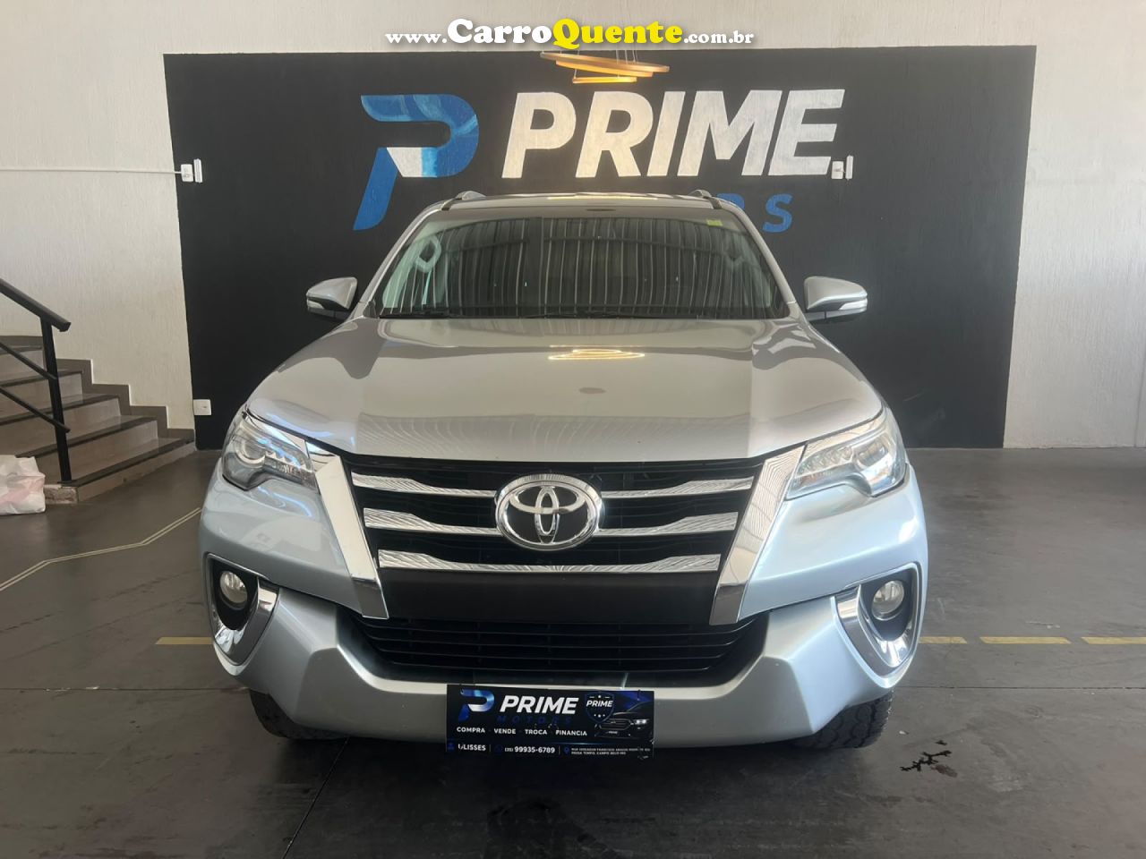 TOYOTA   HILUX CD SR 4X4 2.8 TDI DIESEL AUT.   PRATA 2016 2.8 DIESEL - Loja