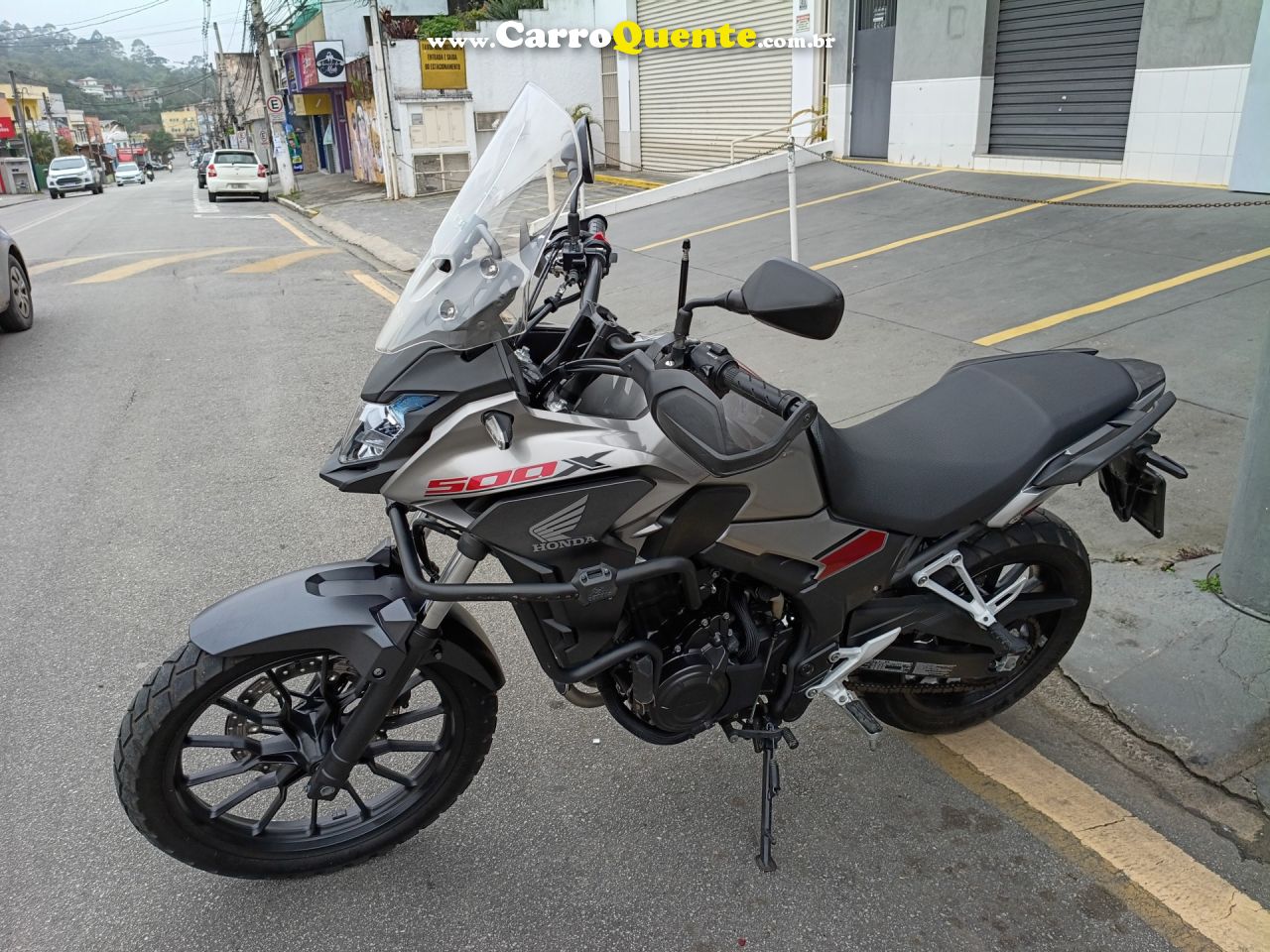 HONDA   CB 500X   PRATA 2022 500 GASOLINA - Loja