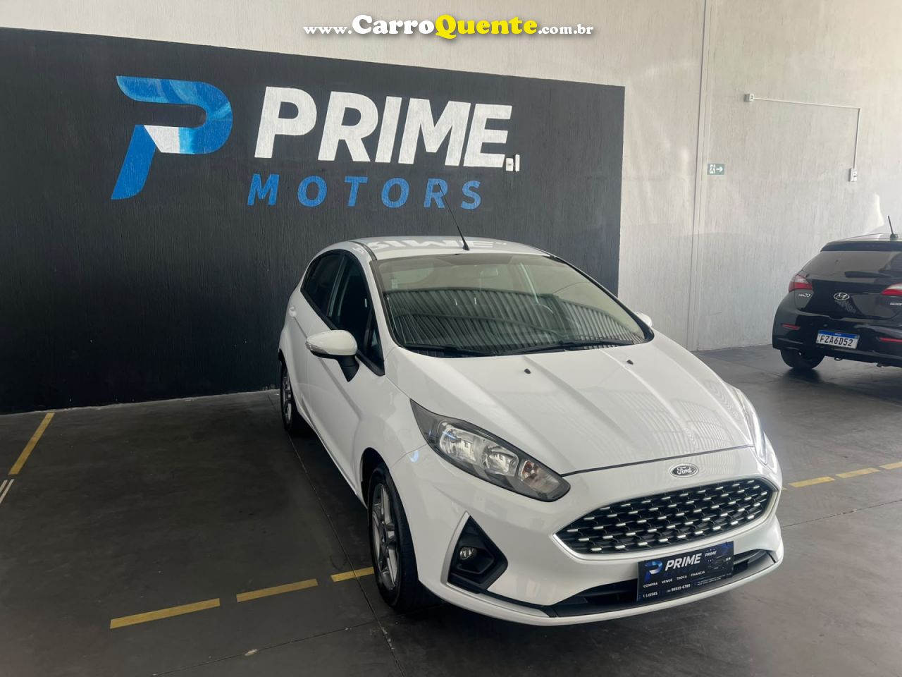 FORD   FIESTA SE 1.6 16V FLEX 5P   BRANCO 2019 1.6 FLEX - Loja