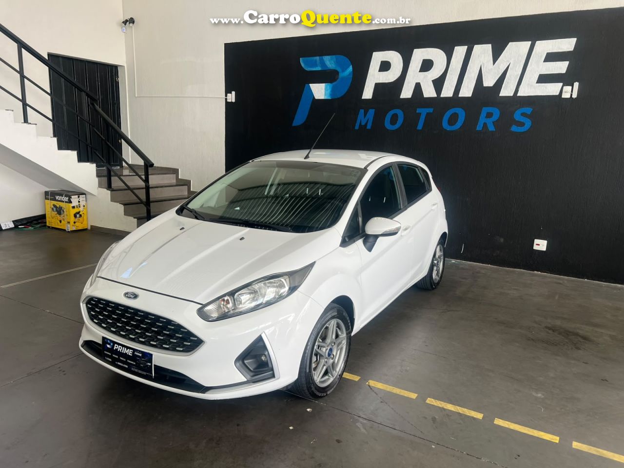 FORD   FIESTA SE 1.6 16V FLEX 5P   BRANCO 2019 1.6 FLEX - Loja