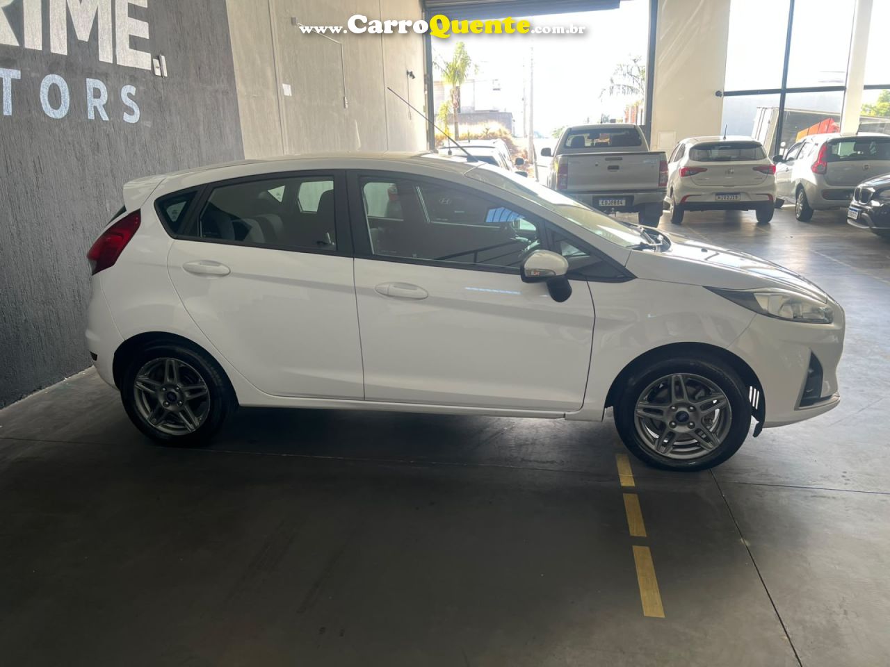 FORD   FIESTA SE 1.6 16V FLEX 5P   BRANCO 2019 1.6 FLEX - Loja