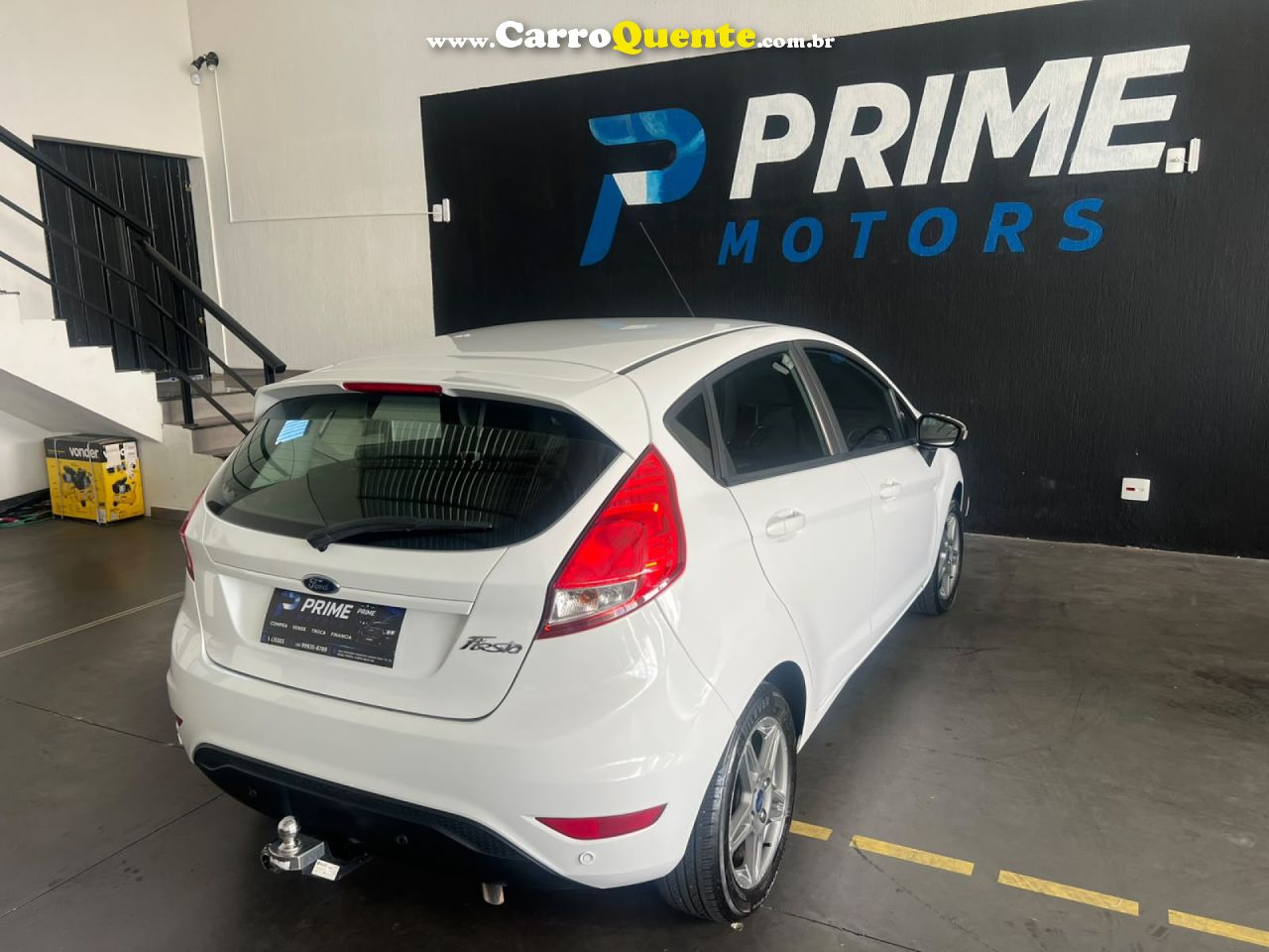 FORD   FIESTA SE 1.6 16V FLEX 5P   BRANCO 2019 1.6 FLEX - Loja