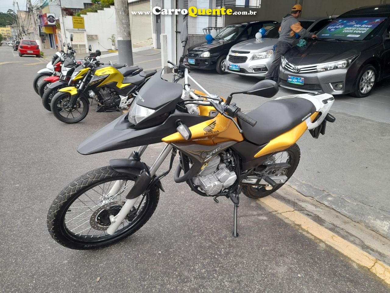 HONDA   XRE 300 300 ABS FLEX   AMARELO 2011 300 GASOLINA - Loja
