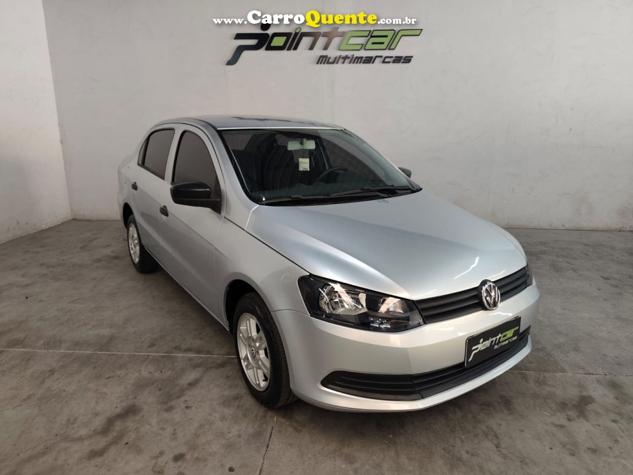 VOLKSWAGEN   VOYAGE 1.61.6 CITY  MI TOTAL FLEX 8V 4P   PRATA 2014 1.6 FLEX - Loja