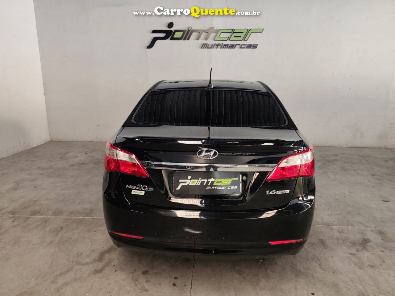 HYUNDAI   HB20S C.STYLEC.PLUS1.6 FLEX 16V  4P   PRETO 2015 1.6 FLEX - Loja