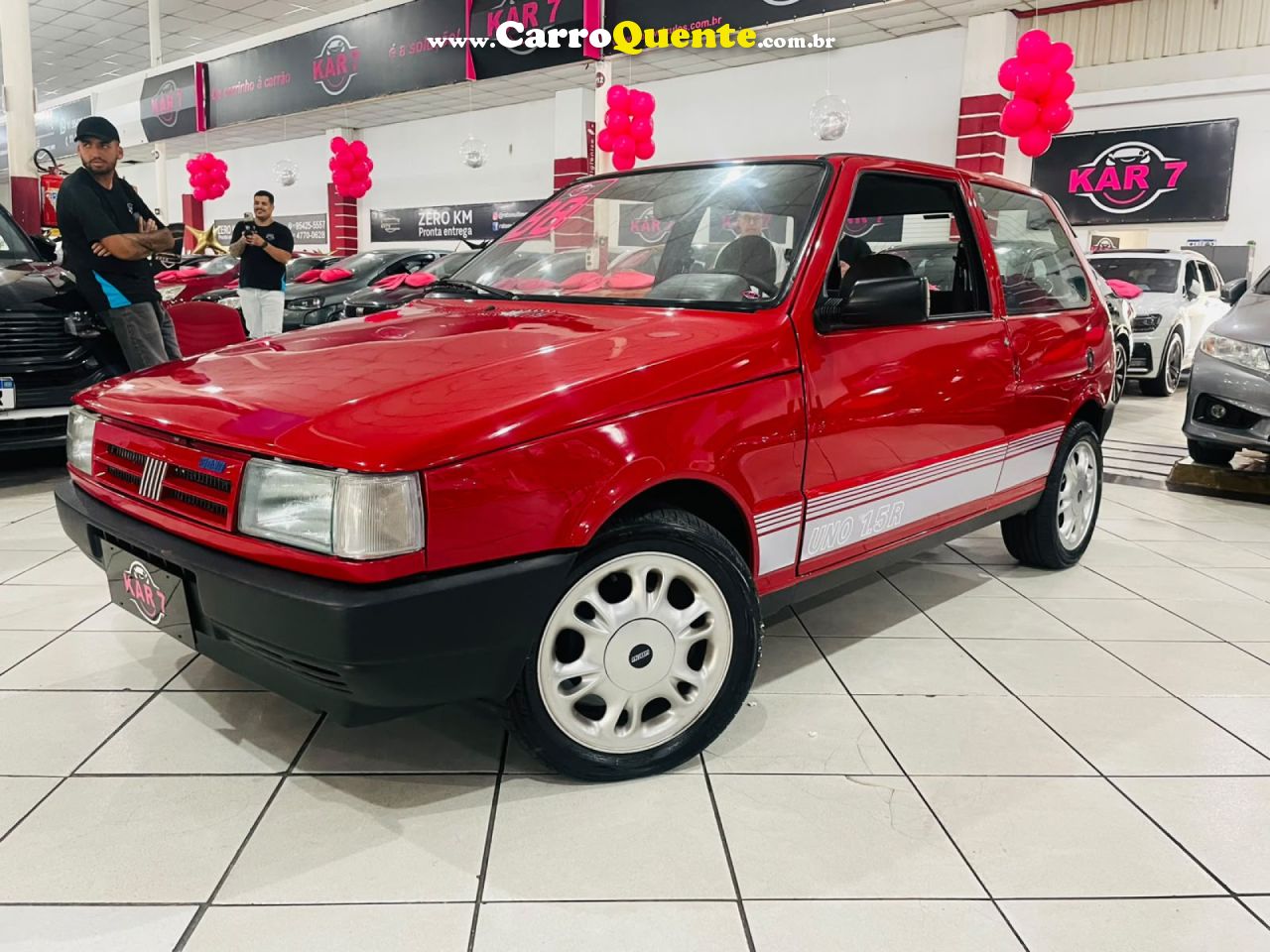 FIAT   UNO 1.6R MPI  1.6R  1.5R   VERMELHO 1988 1.5 GASOLINA - Loja