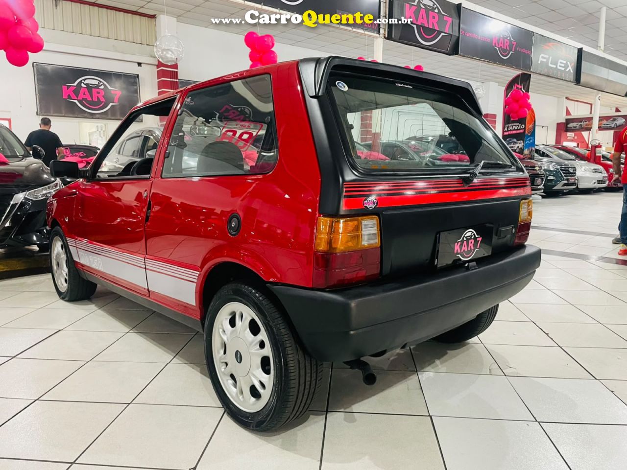 FIAT   UNO 1.6R MPI  1.6R  1.5R   VERMELHO 1988 1.5 GASOLINA - Loja
