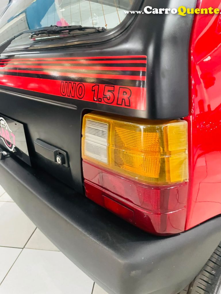 FIAT   UNO 1.6R MPI  1.6R  1.5R   VERMELHO 1988 1.5 GASOLINA - Loja