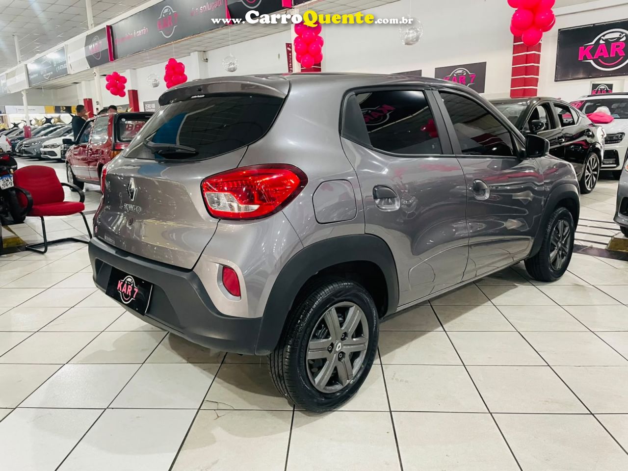 RENAULT   KWID ZEN 1.0 FLEX 12V 5P MEC.   CINZA 2026 1.0 FLEX - Loja