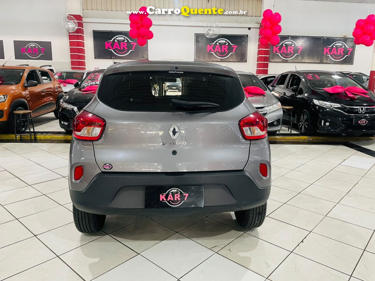 RENAULT   KWID ZEN 1.0 FLEX 12V 5P MEC.   CINZA 2026 1.0 FLEX - Loja