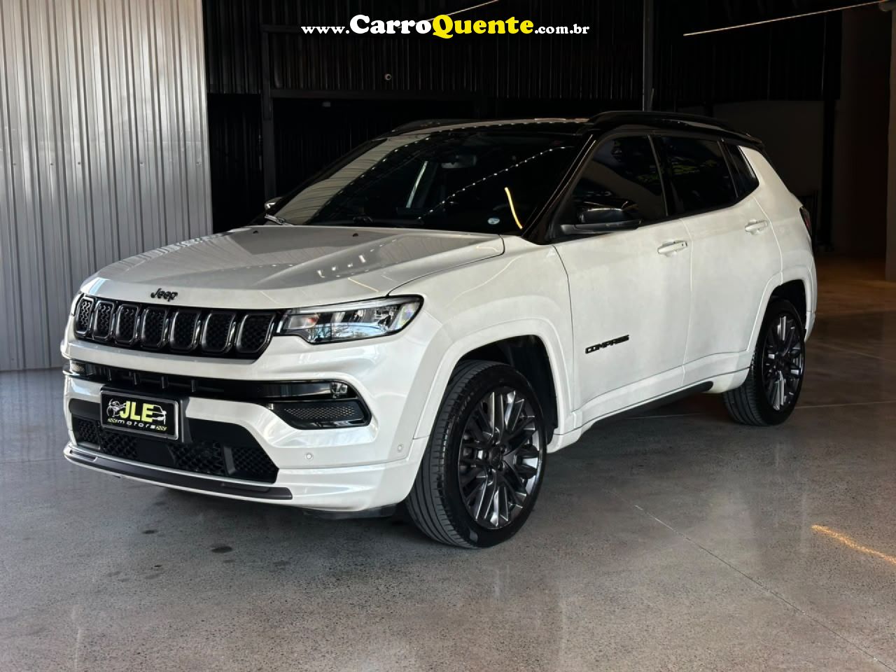JEEP   COMPASS S T270 1.3 TB 4X2 FLEX AUT.   BRANCO 2023 1.3 FLEX - Loja