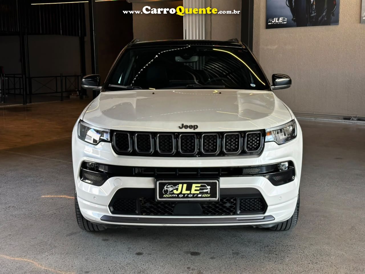 JEEP   COMPASS S T270 1.3 TB 4X2 FLEX AUT.   BRANCO 2023 1.3 FLEX - Loja