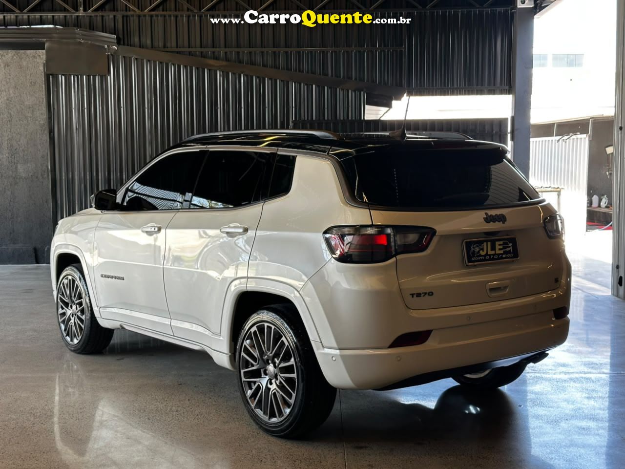JEEP   COMPASS S T270 1.3 TB 4X2 FLEX AUT.   BRANCO 2023 1.3 FLEX - Loja