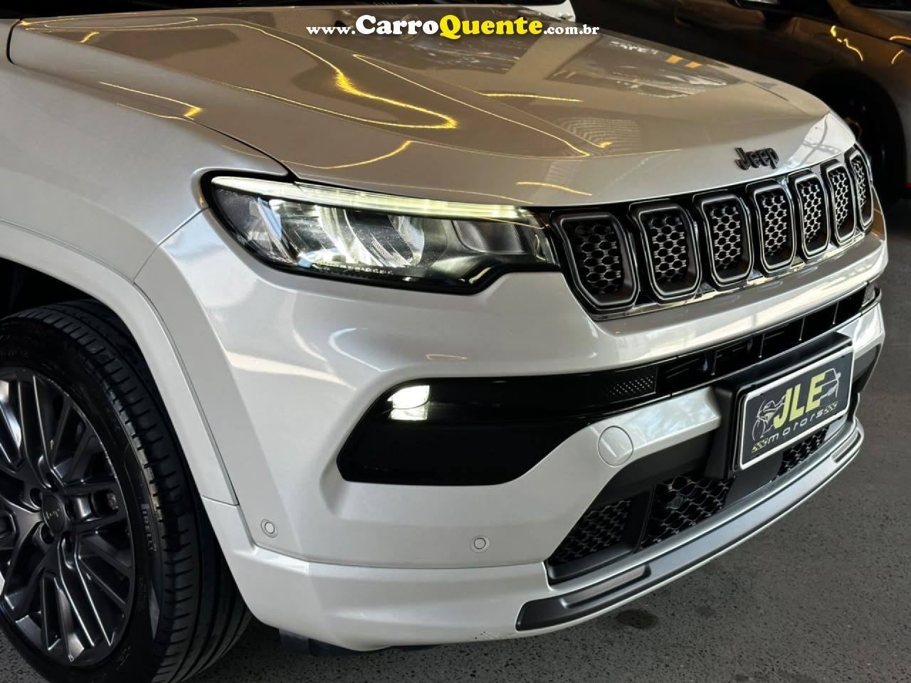 JEEP   COMPASS S T270 1.3 TB 4X2 FLEX AUT.   BRANCO 2023 1.3 FLEX - Loja