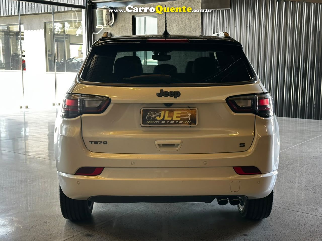 JEEP   COMPASS S T270 1.3 TB 4X2 FLEX AUT.   BRANCO 2023 1.3 FLEX - Loja