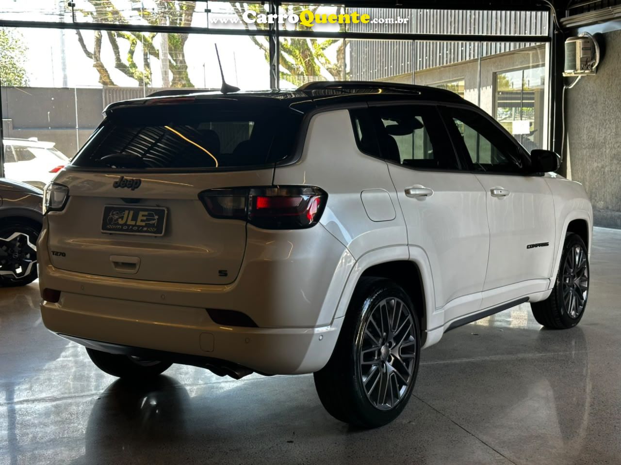 JEEP   COMPASS S T270 1.3 TB 4X2 FLEX AUT.   BRANCO 2023 1.3 FLEX - Loja