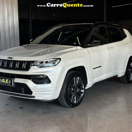 JEEP   COMPASS S T270 1.3 TB 4X2 FLEX AUT.   BRANCO 2023 1.3 FLEX