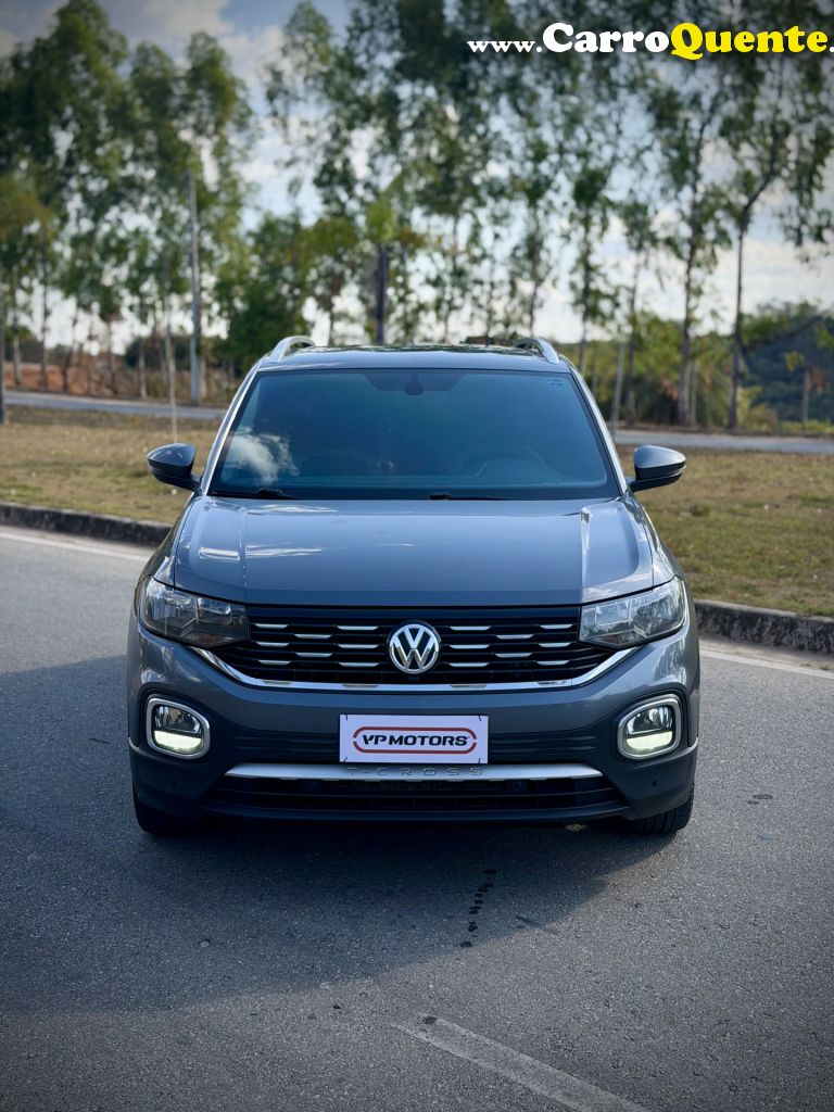 VOLKSWAGEN   T-CROSS HIG. 250 TSI 1.4 FLEX 16V 5P AUT   CINZA 2021 1.4 FLEX - Loja