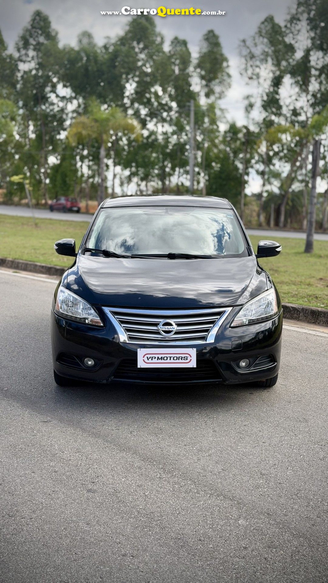 NISSAN   SENTRA SV 2.0 FLEXSTART 16V AUT.   PRETO 2014 2.0 GASOLINA - Loja