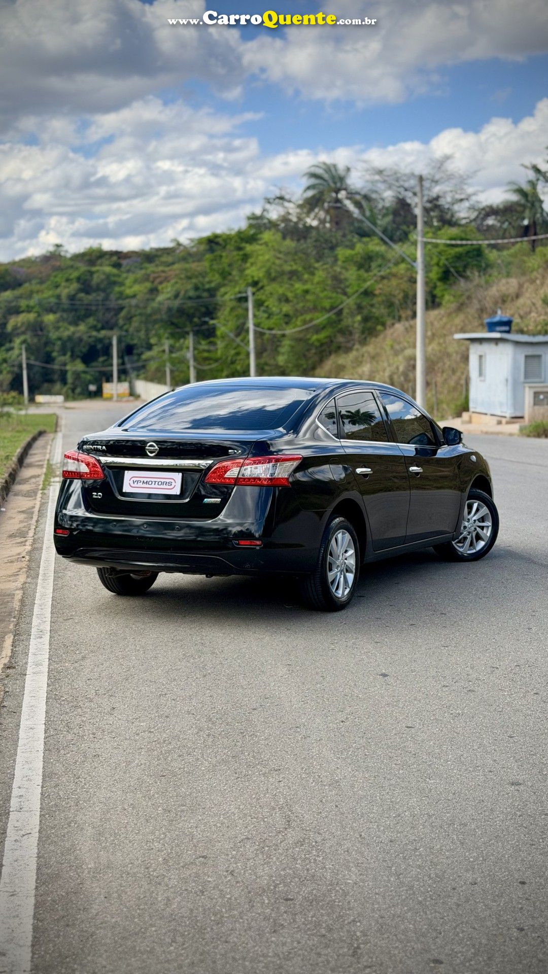 NISSAN   SENTRA SV 2.0 FLEXSTART 16V AUT.   PRETO 2014 2.0 GASOLINA - Loja